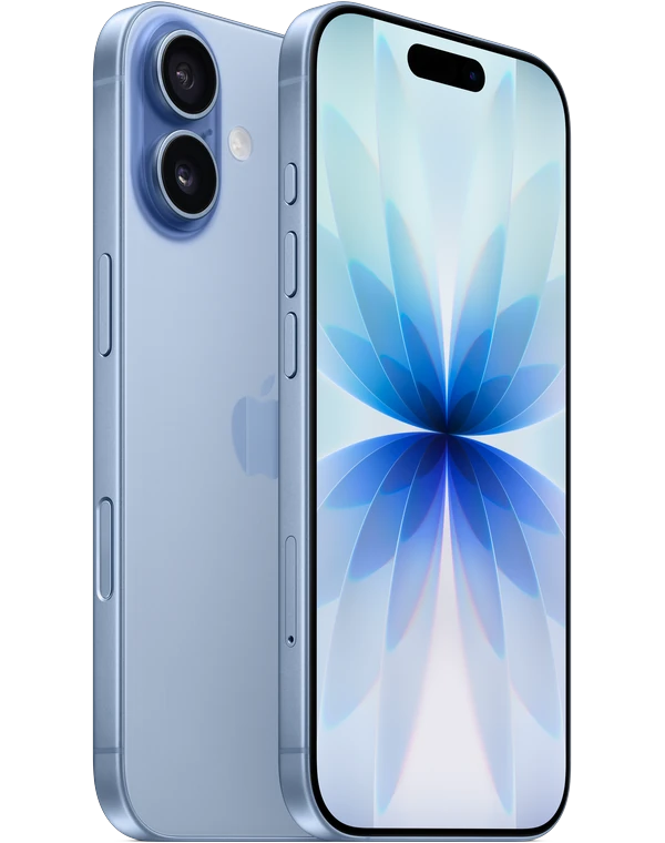 iPhone 17 azul-névoa alugado